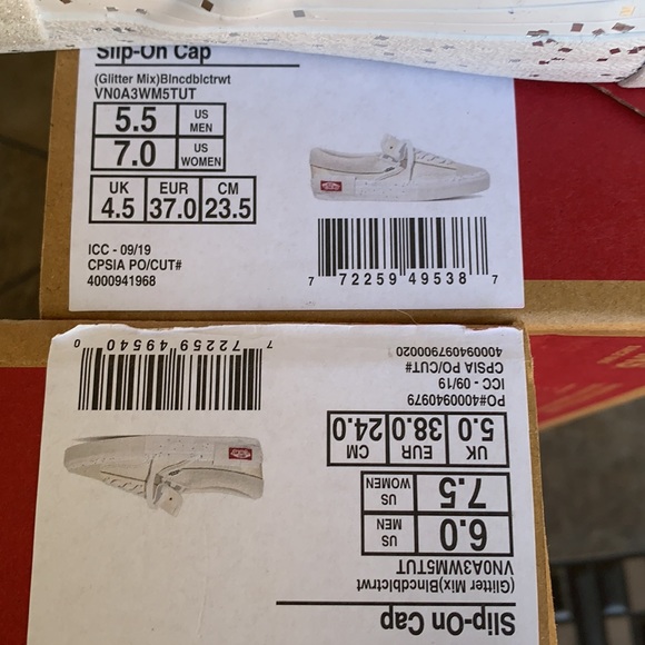 VANS GLITTER MIX Blncdblctwt WMNS - Picture 14 of 14